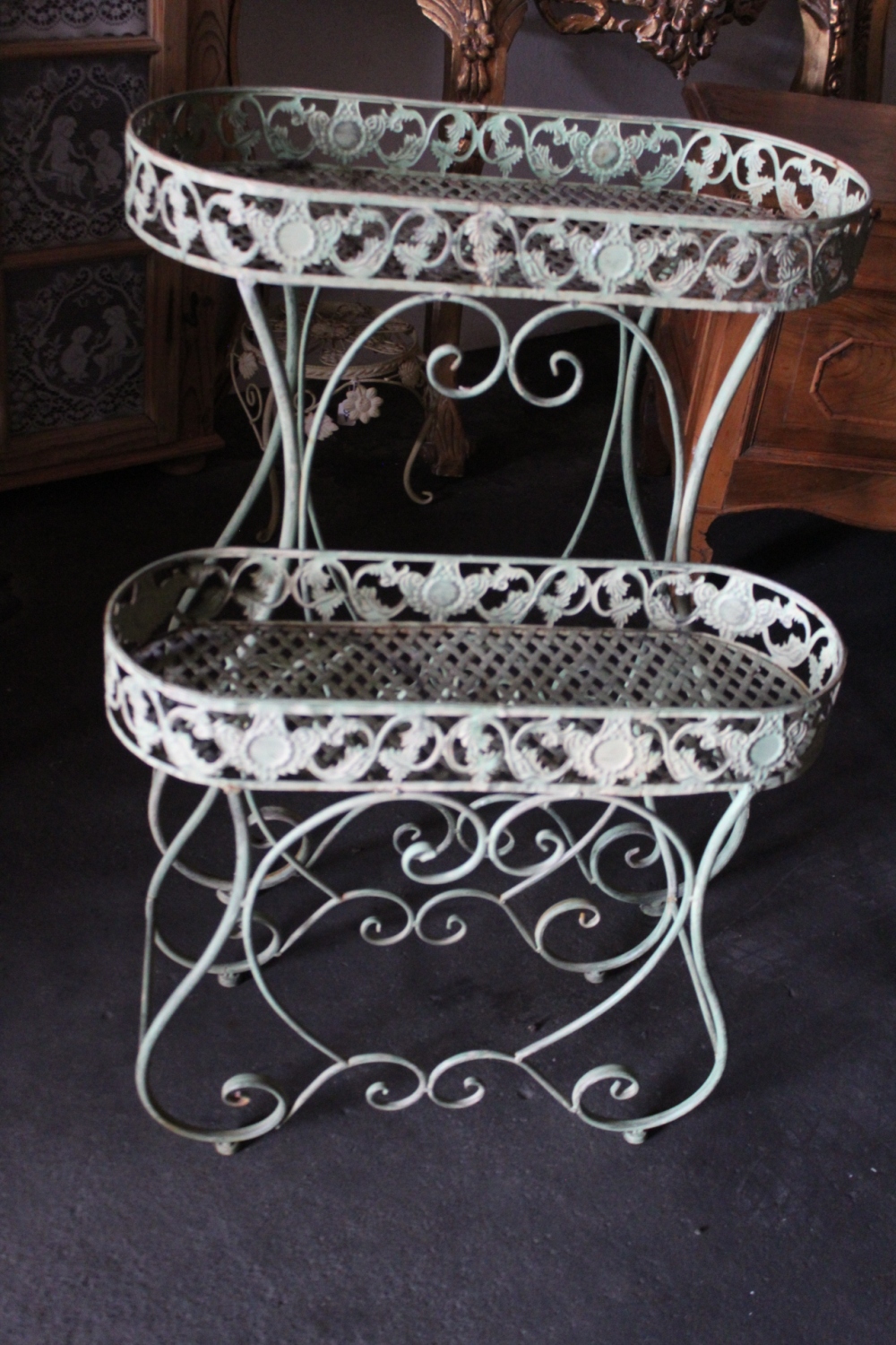 Jardinière, nostalgische Blumenständer/ verkauft